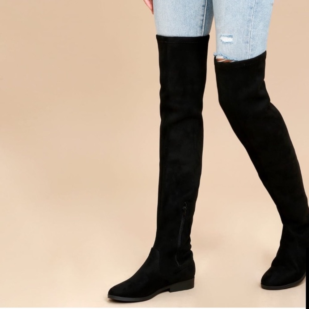 Over the knee boots
